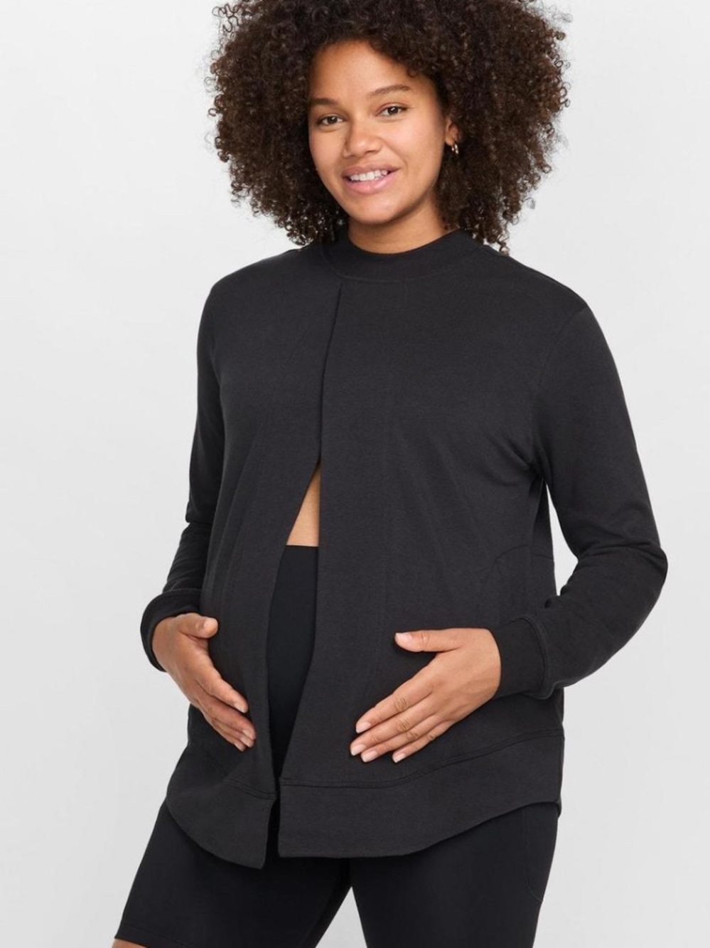 Nike One Women’s Maternity Reversible Terry Sweatshirt